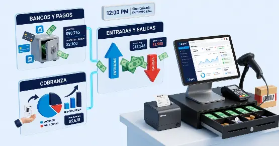 Tesorería con Digind Punto de Venta
