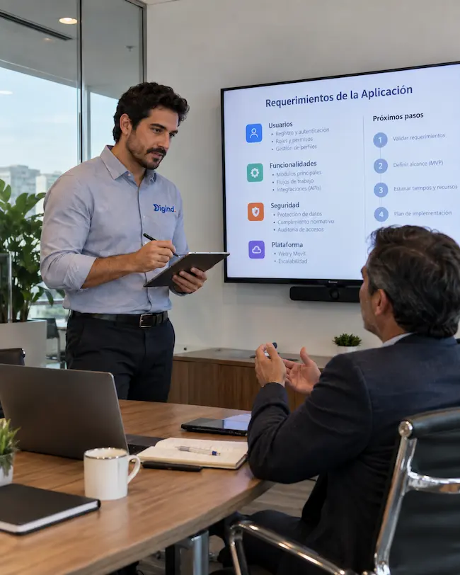 Reunión de implementación de Digind Administración Total