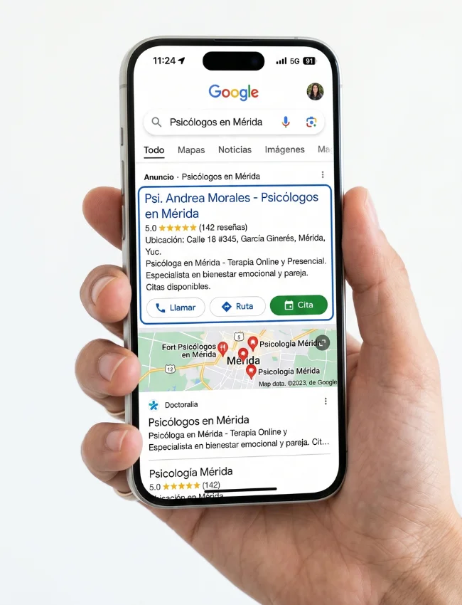 Posicionamiento SEO local en Mérida